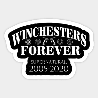 Winchesters Forever T-Shirt Sticker